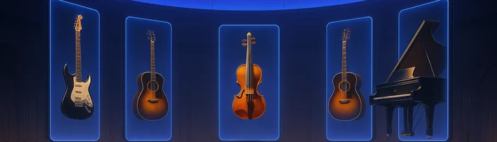 Musical Instruments Auction Software Icon