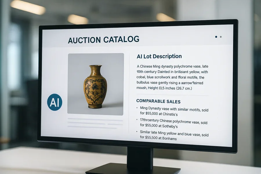 How AI is Revolutionizing Auction Catalog Creation