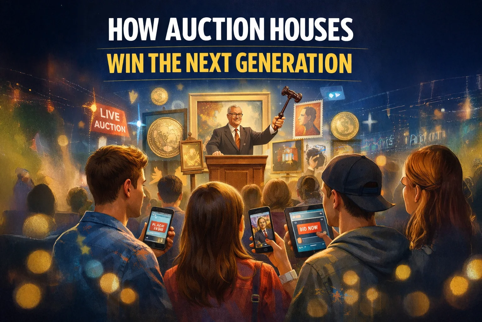 How Auction Houses Win the Next Generation: Attracting Millennials and Gen Z