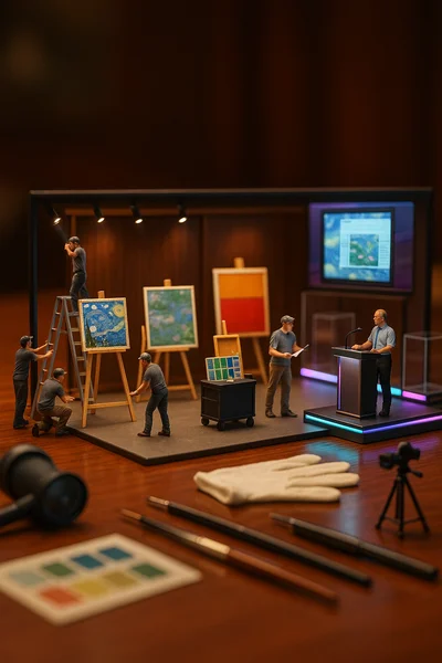 Circuit Auction Art Features