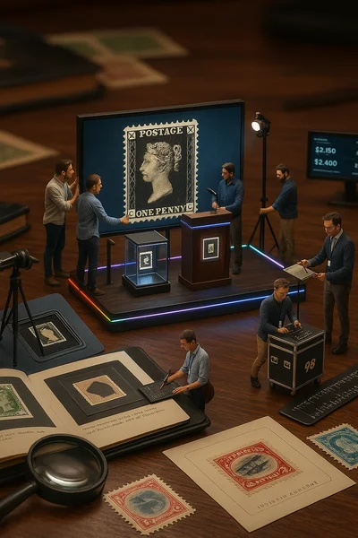 Circuit Auction Philatelic Features